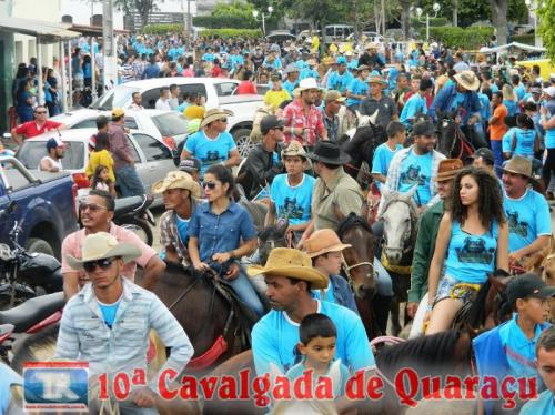 Confira os detalhes da décima cavalgada de 

Quaraçu